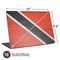 Trinidad and Tobagao Flag Distressed Universal Laptop 16in (13 x 9.4in) Skin